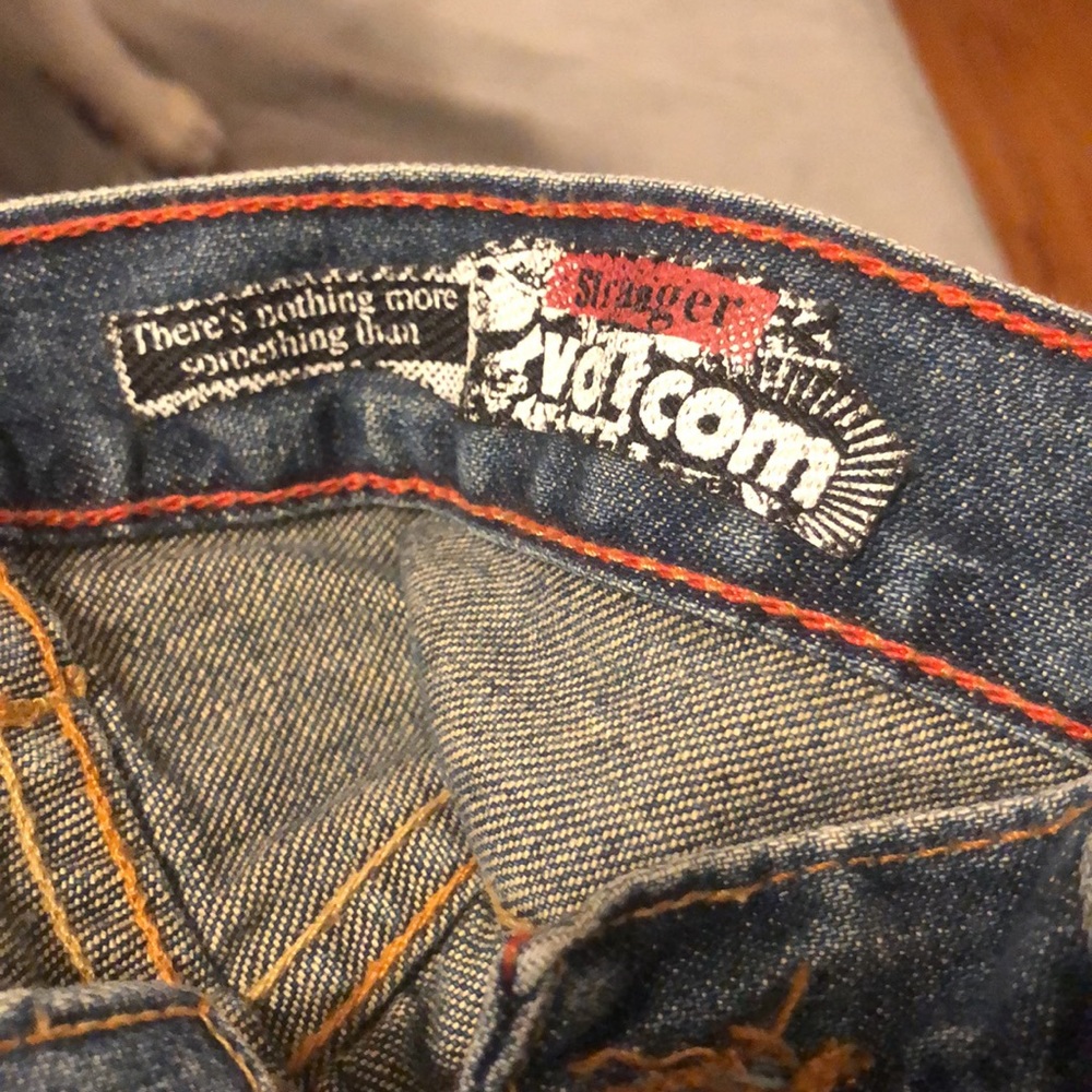 Volcom Mens Blue ๐ Denim Stranger W 32 I 31 - Picture 4 of 8